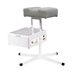 Support repose-pieds pour pédicure avec coussin