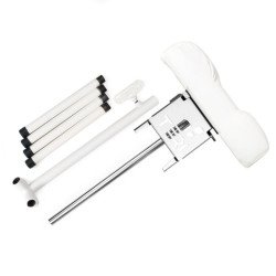 Support repose-pieds pour pédicure avec coussin