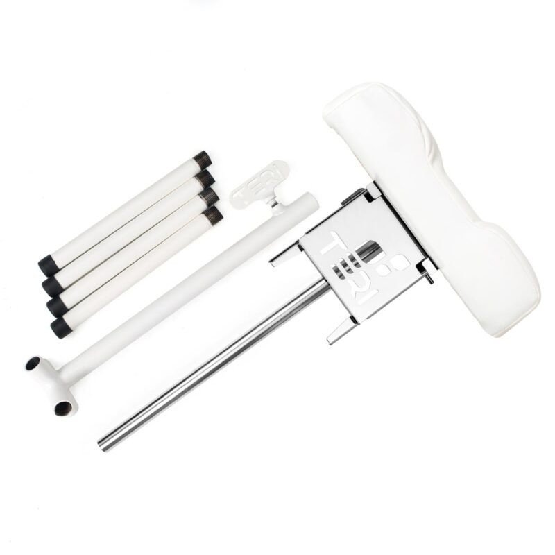 Support repose-pieds pour pédicure avec coussin