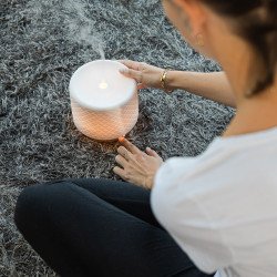 Moya | Diffuseur d’huiles essentielles apaisant par ultrasons – Lanaform