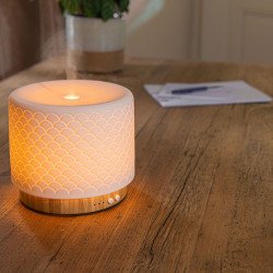 Moya | Diffuseur d’huiles essentielles apaisant par ultrasons – Lanaform