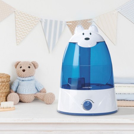 Charly | Humidificateur d’air pour enfants en forme d’ourson – Lanaform