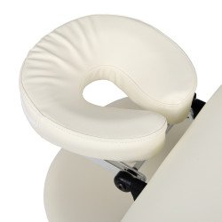 Table de massage électrique Fortis 1 avec télécommande manuelle, appui-tête et tablette bras – Habys