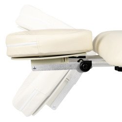 Table de massage électrique Fortis 1 avec télécommande manuelle, appui-tête et tablette bras – Habys