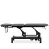 Table de massage électrique Fortis 5 ERGO – Coussin facial, accoudoirs réglables, roulettes – 200 kg