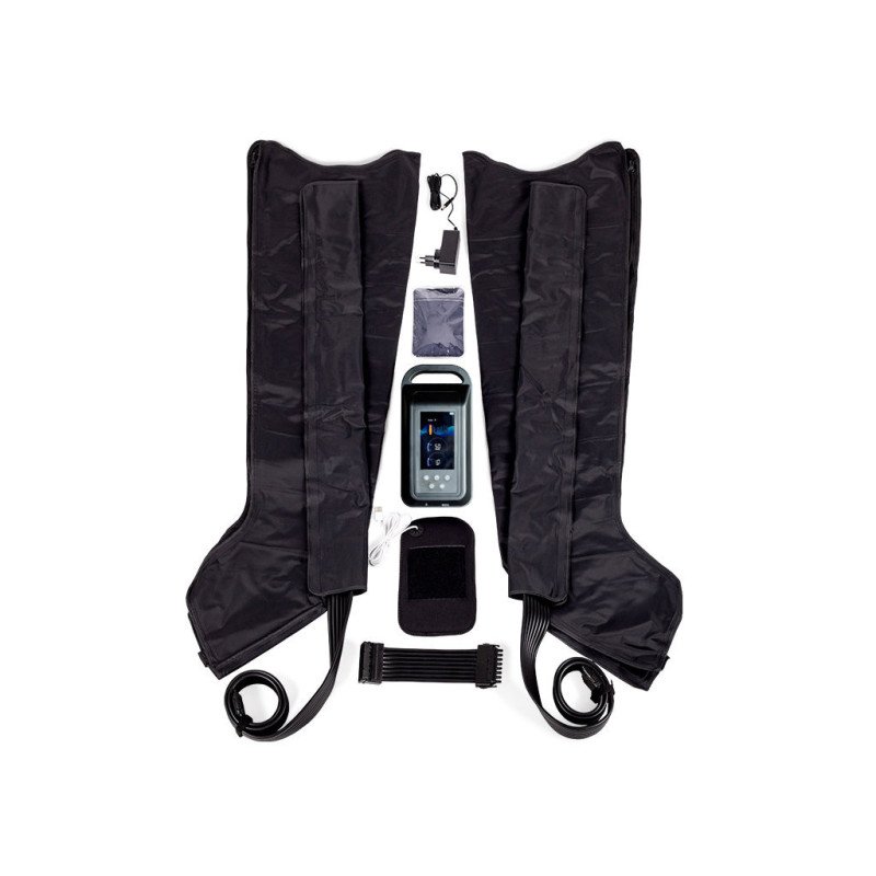 Appareil de pressothérapie Pro-8 – 8 chambres avec chauffage – drainage lymphatique pro