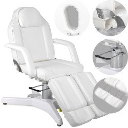 Fauteuil esthétique hydraulique MAX – Réglage pneumatique – confort professionnel