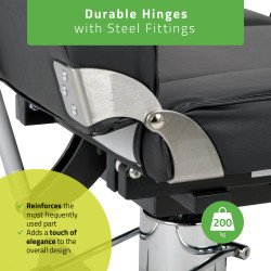 Fauteuil esthétique hydraulique MAX – Réglage pneumatique – confort professionnel