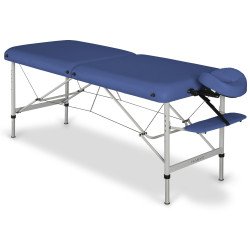 Table de massage Panda Alu 60 – Aluminium – 60 cm – Vinyl Flex Gris – Habys