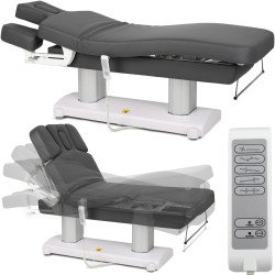 Table de massage stationnaire Gemini Flex HEAT So Skin – 74 cm – Gris – Habys